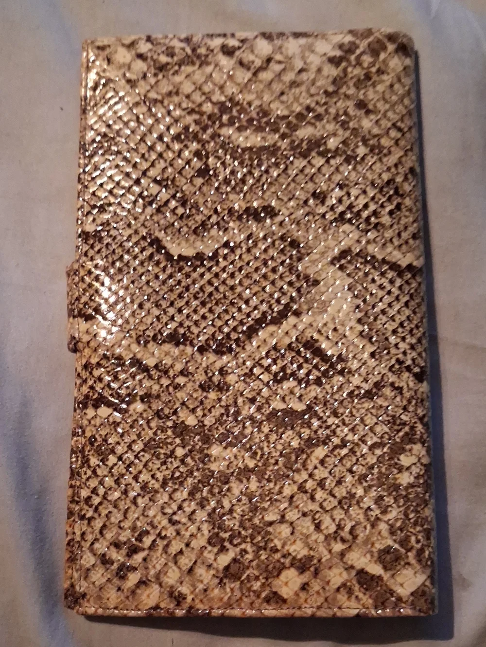 Snakeskin Italian Wallet New